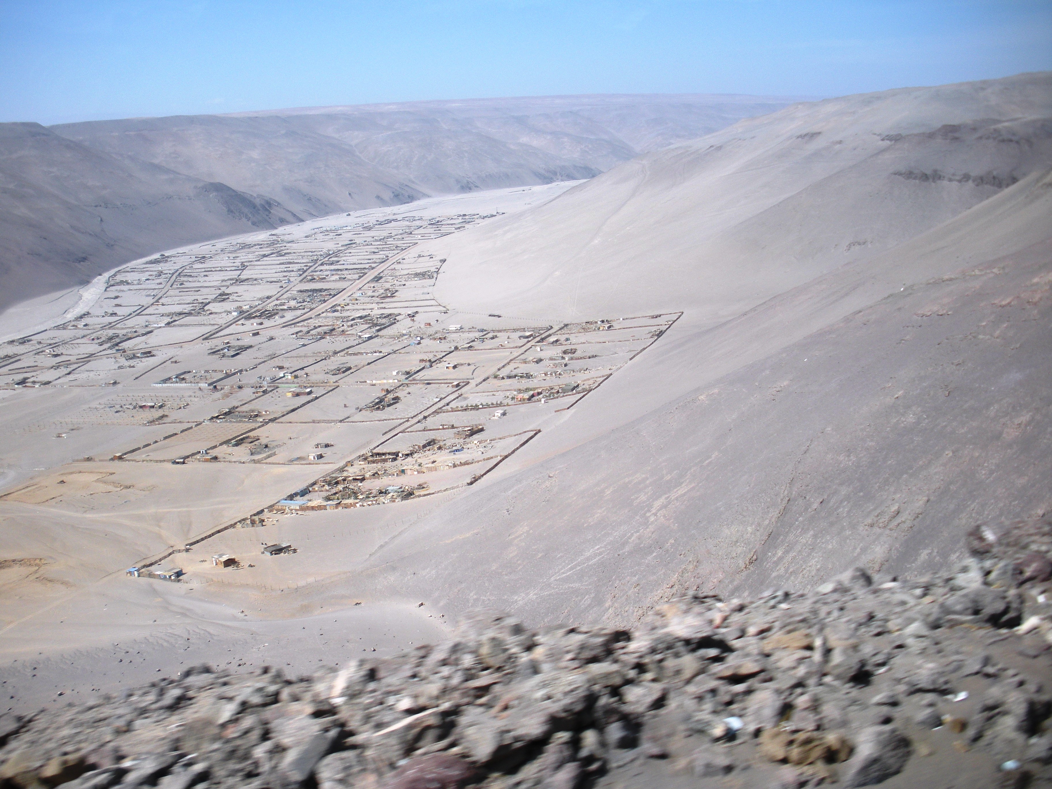An isolated settlement in the heart of the Atacama Desert