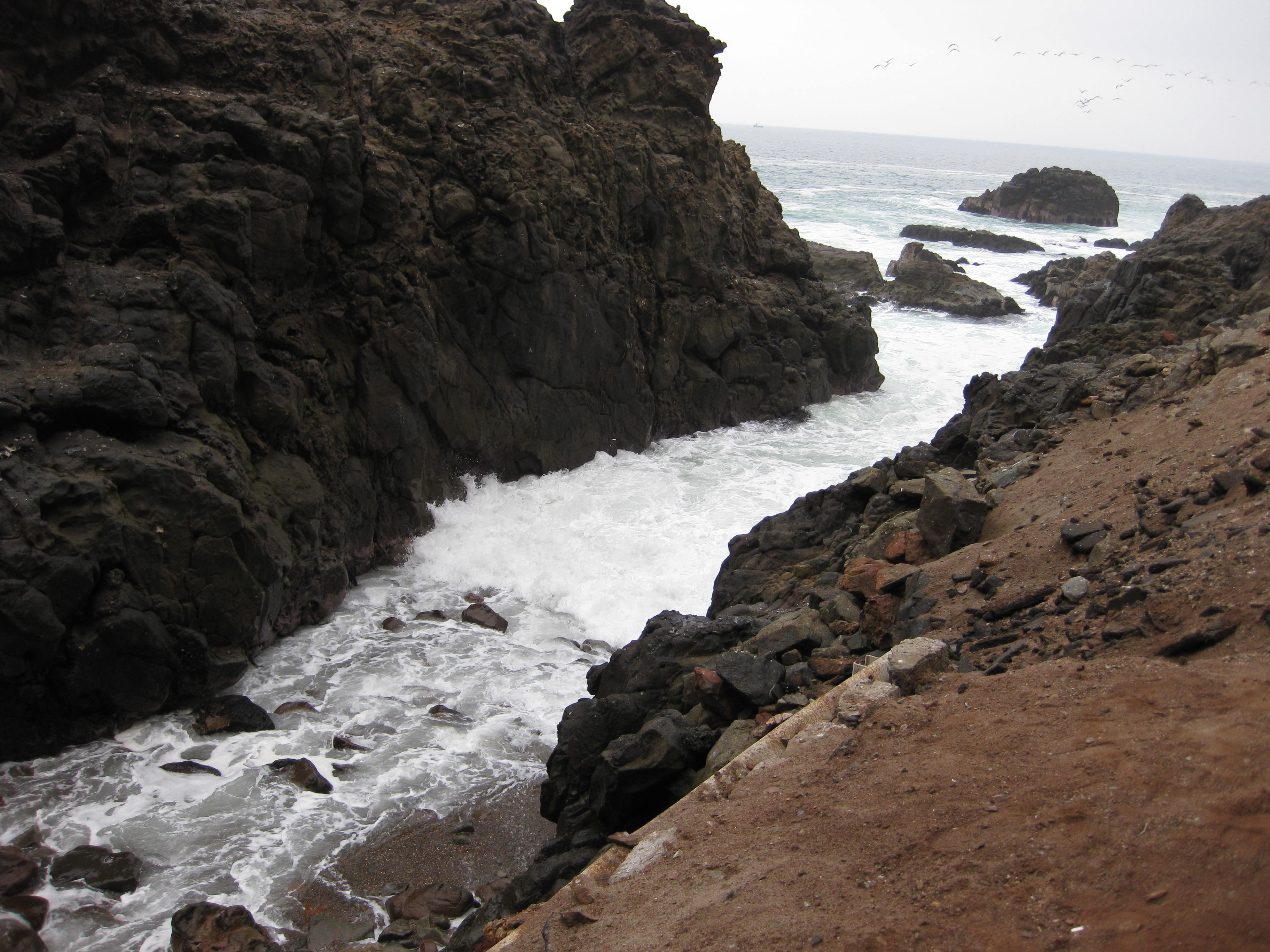 A tributary to the Pacific Ocean 