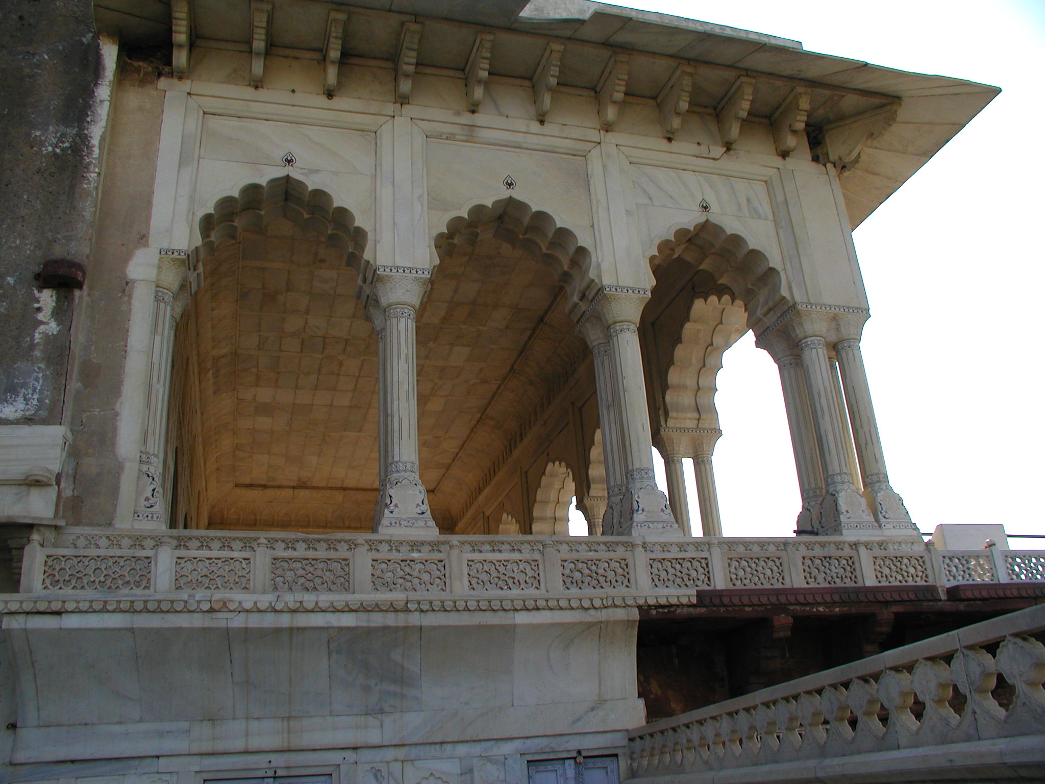 Arches at Agra Fort 