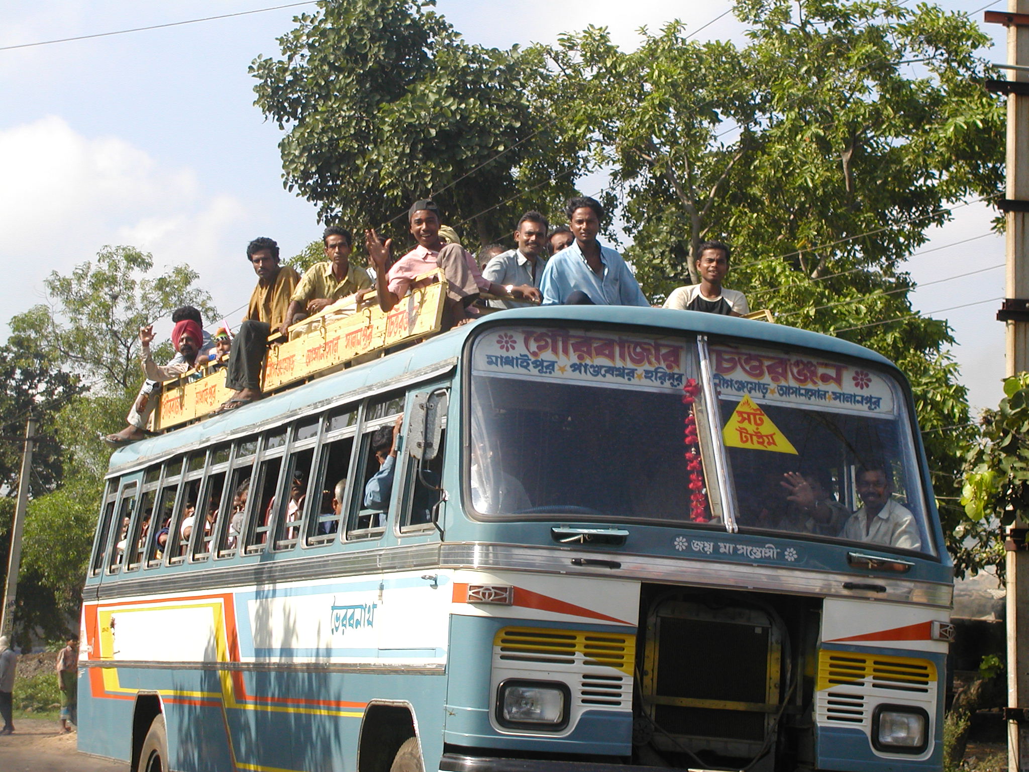 Overloaded buses 