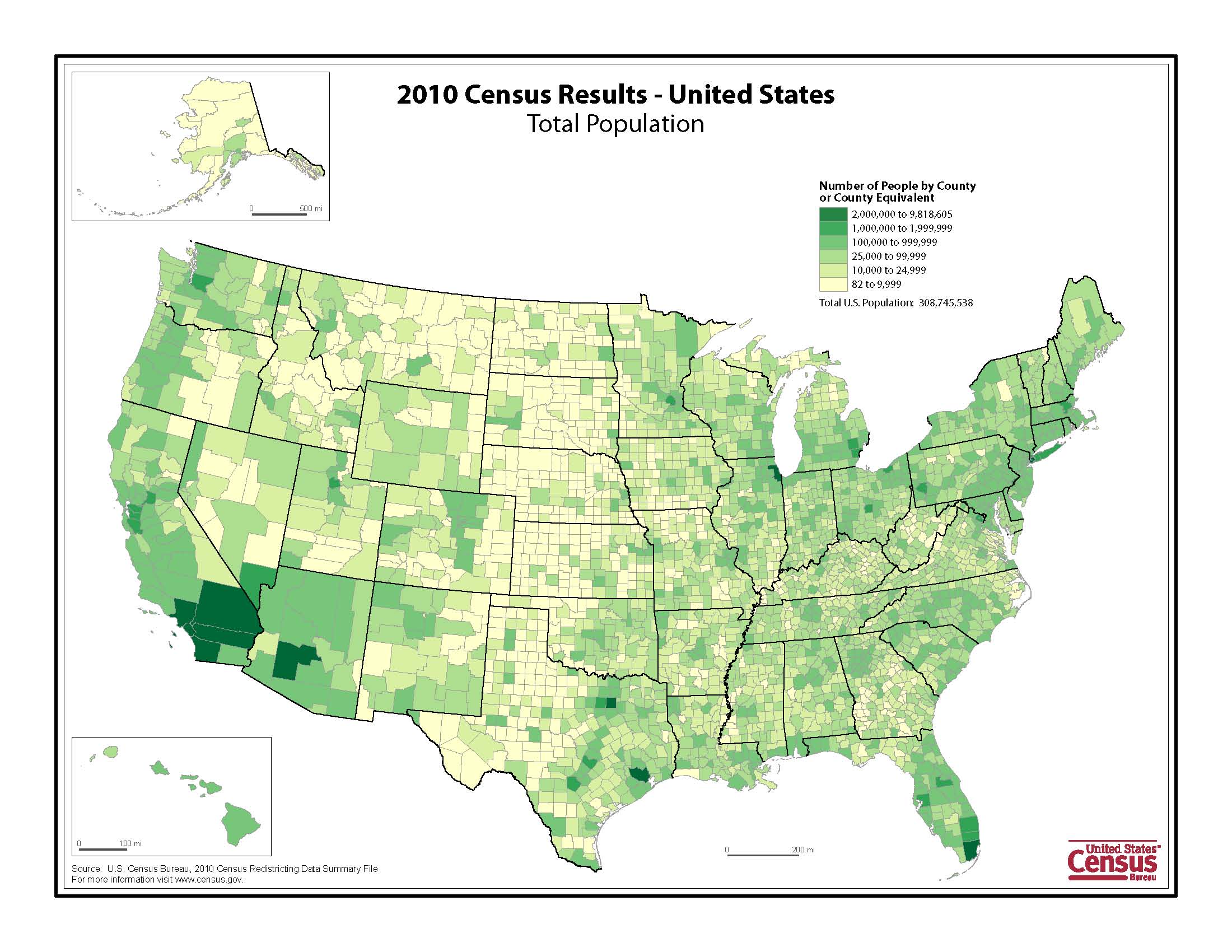 U.S. Census Map