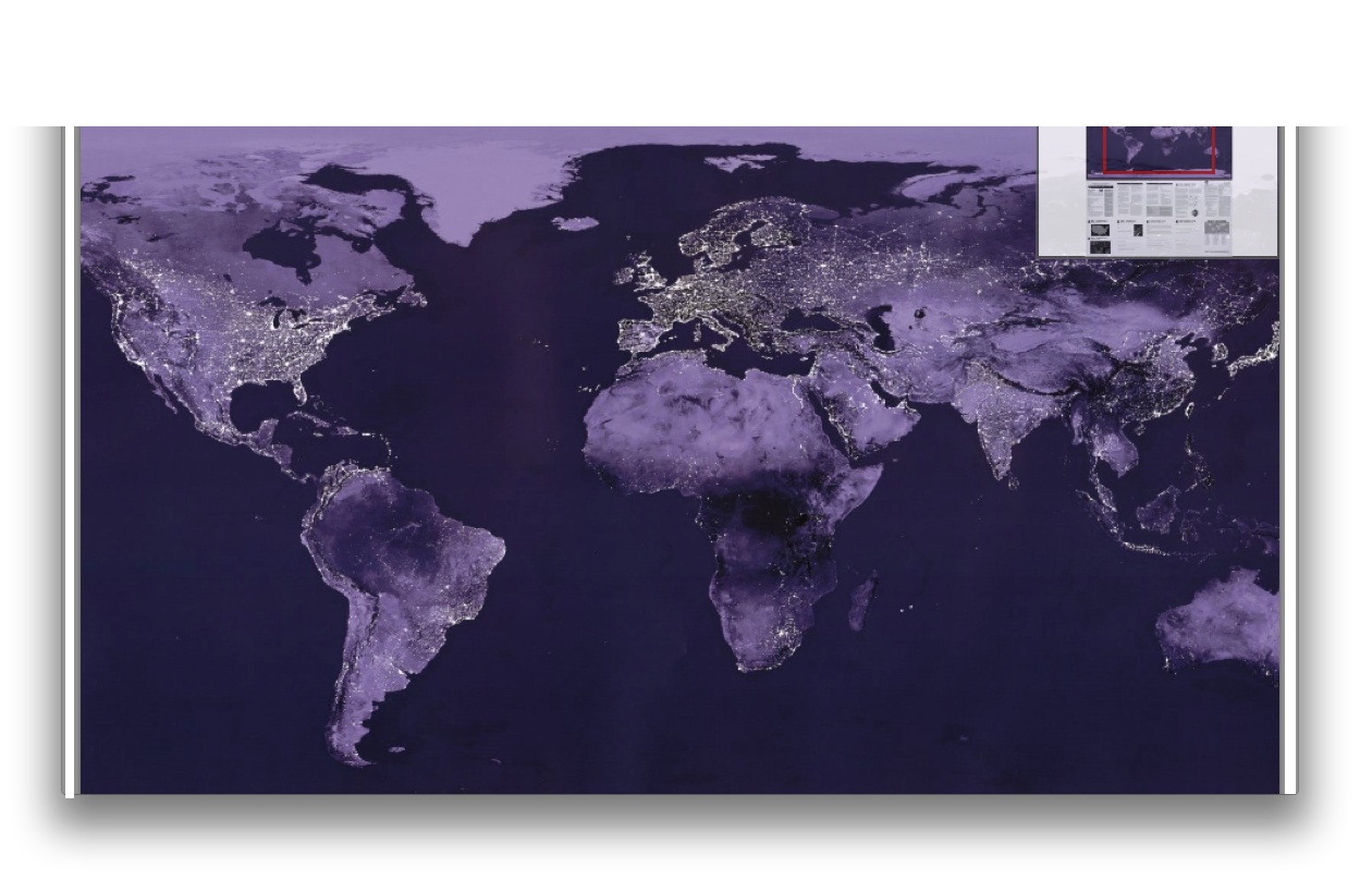 LOC World Lights Maps