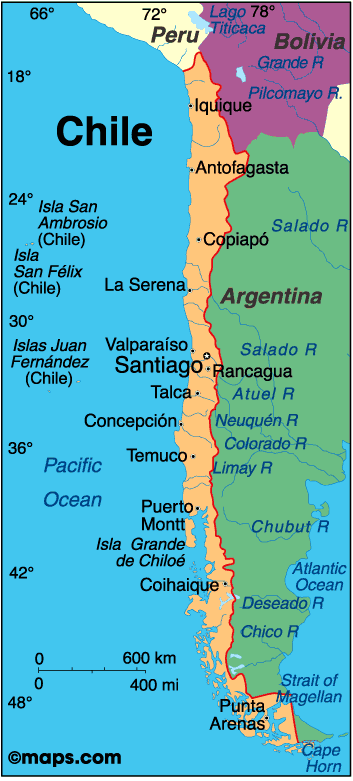 Chile Map