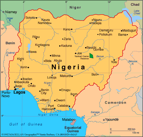 Nigeria Map