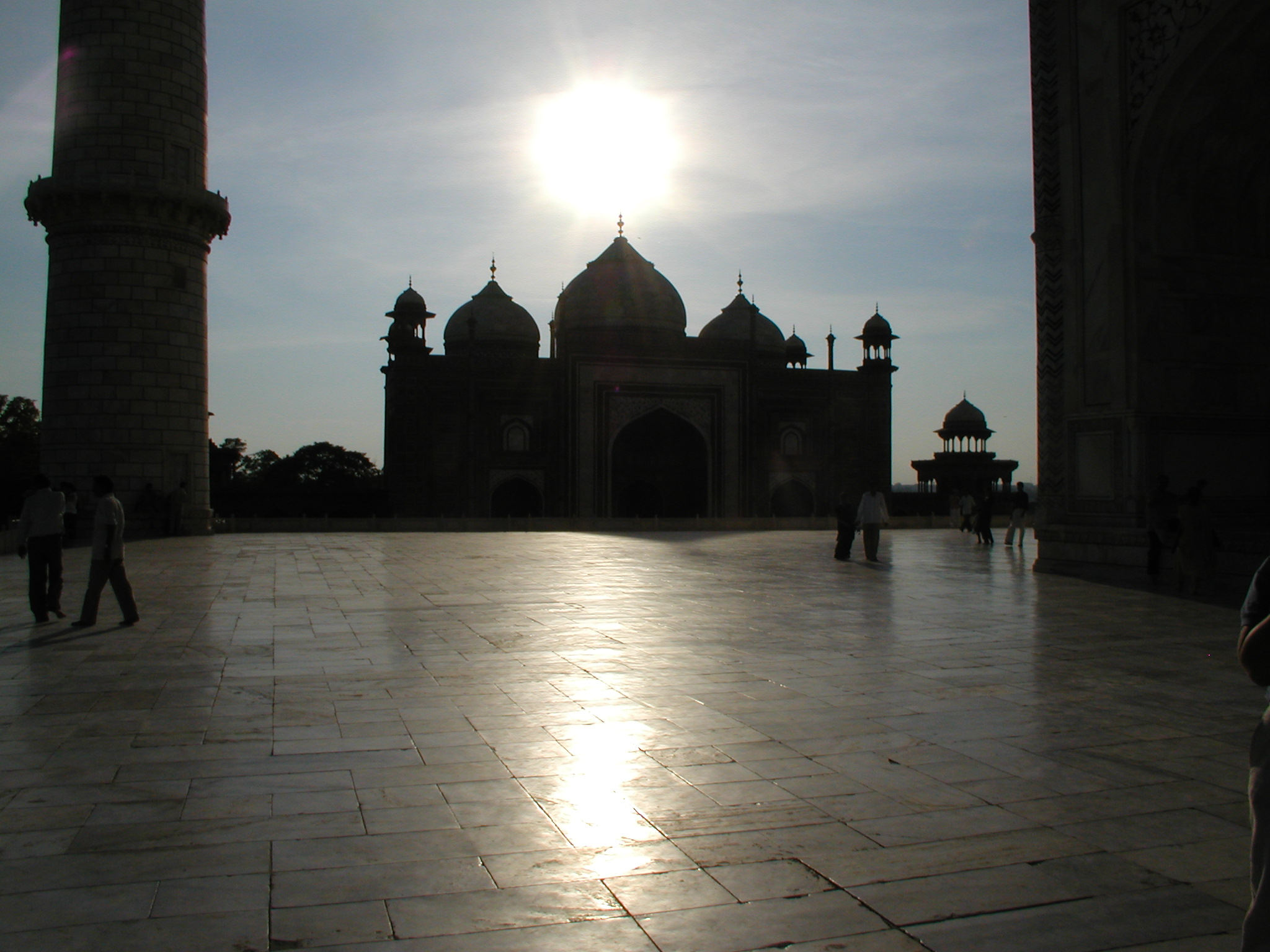 The Mosque at the Taj Mahal 