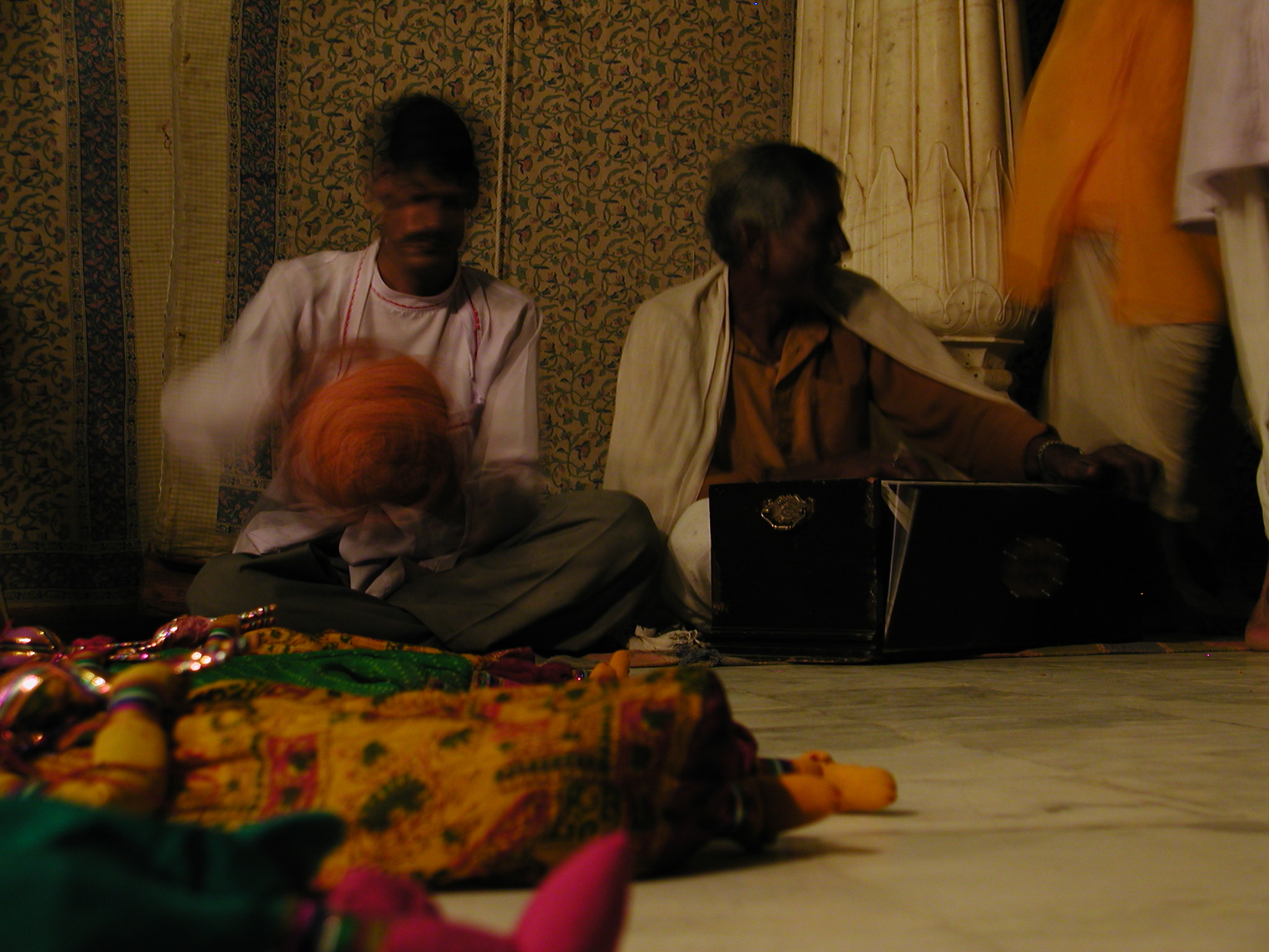 A band playing at Fatehpur Sikri Palace 