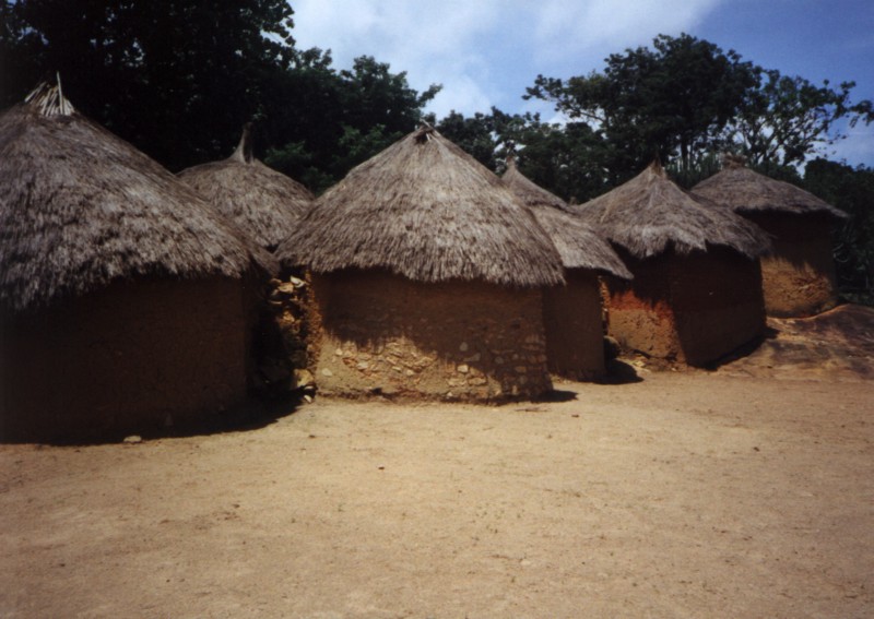 huts in the Rubuka compound