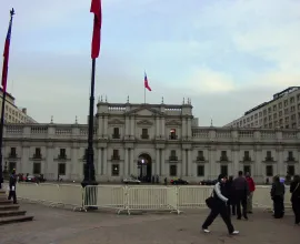 La Moneda, Chiles capitol building and seat of government.