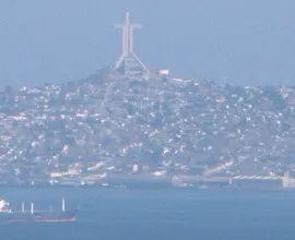 The Third Millennium Cross in Coquimbo.