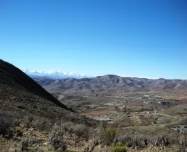 A view of the Andes from near Andacollo.