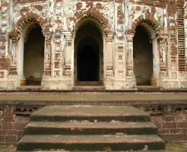 An ancient temple in Kolkata.