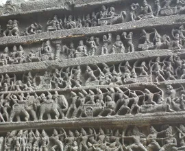 An ancient temple in Aurangabad.