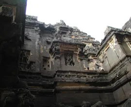 An ancient temple in Aurangabad.