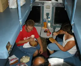 An Indian train car.