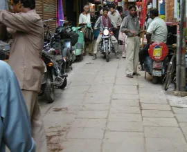 An alley in Varanasi.