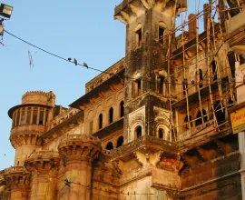 Unique architecture in Varanasi.